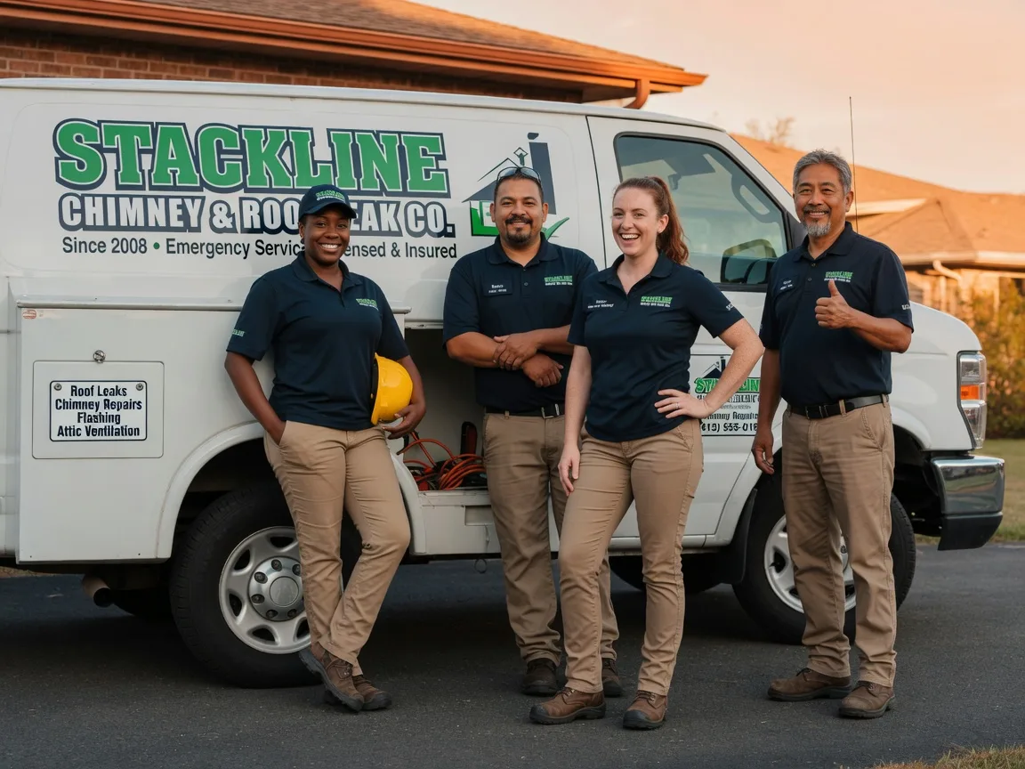 Chimney flashing repair company in Wood Ridge, NJ